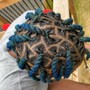 Small Knotless Box Braids