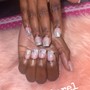 Short Acrylic Nails