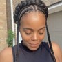 Boho knotless Braids