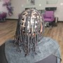 Large Knotless Braids