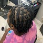 2 strand Twists/ individual plaits full head