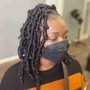 Short boho Knotless Braids