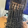 Small Box Braids Mid Back