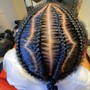 Up do Cornrows