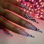 Sculpted Acrylic Full Set - Sport Length