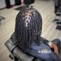 Loc Maintenance, Loc Style, Loc Re-twist, Wash (Full Service)