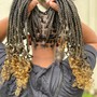 Smalll traditional Box Braids