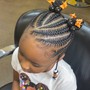 Kid's Natural Hair Braid Style