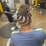 Updo (Natural Hair Ponytail)