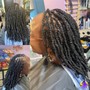 Medium 2 Strand Twists w/Natural Hair