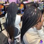 Knotless Smedium Box Braids