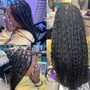 Knotless Medium Box Braids