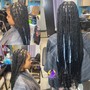 Medium 2 Strand Twists w/Natural Hair