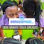 Small Boho Knotless braids (midback)