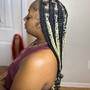 Braided ponytail