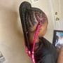 Kid's Braided ponytail