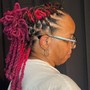 Extended Loc two strand twists short to medium length