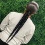 Medium BOHO Knotless Braid Style