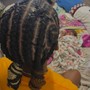 8 or more feed in braids