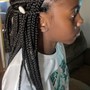 Knotless Small Braids