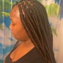 Knotless Small Braids