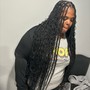 Knotless Senegalese twist