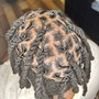 Cut relaxed hair for starter locs