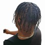 Natural Hair two stand twist styled