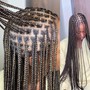 Traditional Braids medium (shoulder length)