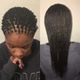 Traditional Braids Small (Mid Back Length)