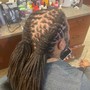 Full Head Loc Maintenance w/ Style