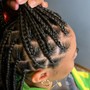 Individual Knotless Braids (medium)