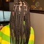 Individual Knotless Braids (medium)