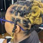 Natural Hair (Bantu Knots)