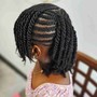 6-9 YEARS OLD Cornrows and Twist