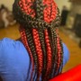 2 Feed In Braids