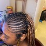 Medium Box Braids