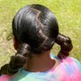 Large Knotless Braids