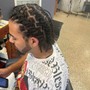 Full Head Loc Maintenance w/ Style