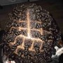 2 Strand twist style (Natural hair) (Medium side)