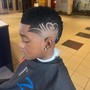 Kid's Haircut W/ Razor LineUp