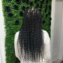 Large Boho Knotless Braids