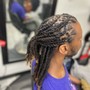 Loc Retwist W/ Basic Style