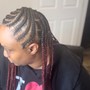 Fulani Knotless Braids