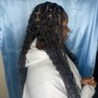 large Knotless Braids