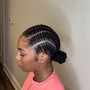 Quick Weave with stitch braids