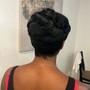 Updo styling only