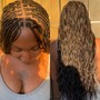 Lace FRONTAL wig install