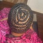 Beehive/Base braids For Wigs