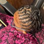 Kid's Cornrows Braids ( no hair added)